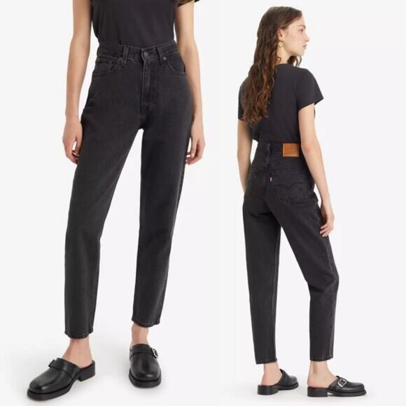 LEVI'S Premium 80s Mom High Rise Tapered Leg Jean Size 29 Not To Interrupt - Picture 1 of 8